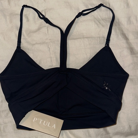 P'tula Sweeney Strappy Sports Bra in Night Sky - Picture 3 of 4